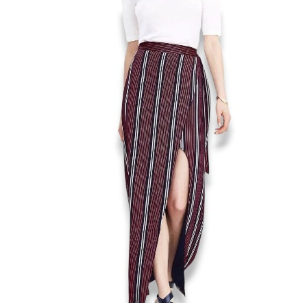 NWOT! BR BANANA REPUBLIC Business Casual High Waisted Wrap Pencil Skirt 0 Petite